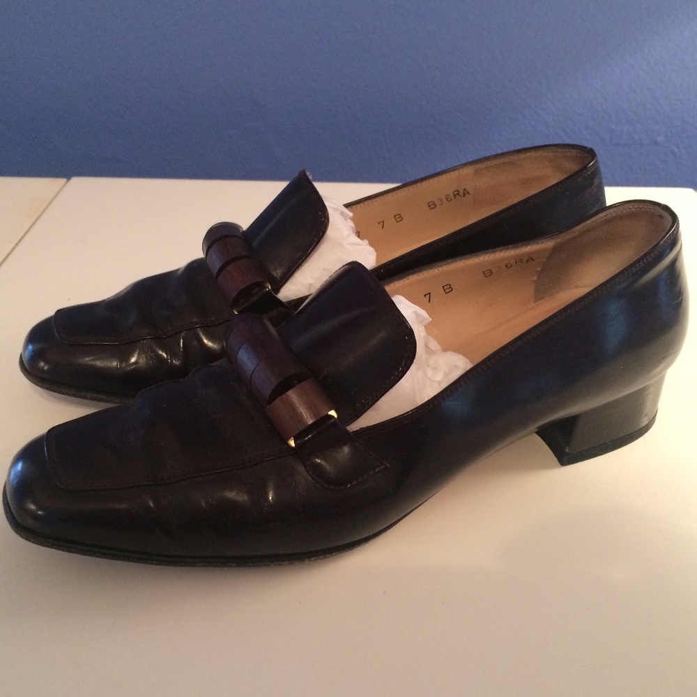 Ferragamo Espresso Loafers